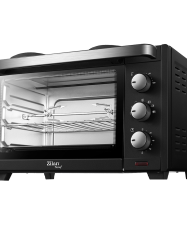 Zilan Mini pećnica sa grilom + ventilator,  28 l, 3200 W, crna - ZLN0997