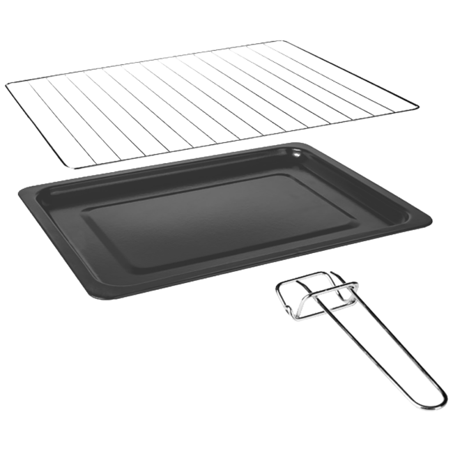 Zilan Mini pećnica sa grilom + ventilator,  28 l, 3200 W, crna - ZLN0997 - Image 5