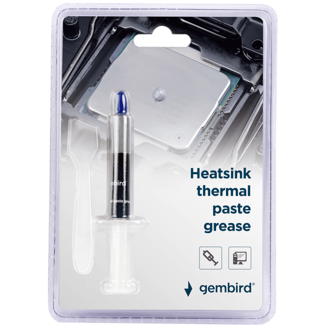 Gembird Pasta za procesor, 1.5g - TG-G1.5-01 - Image 2