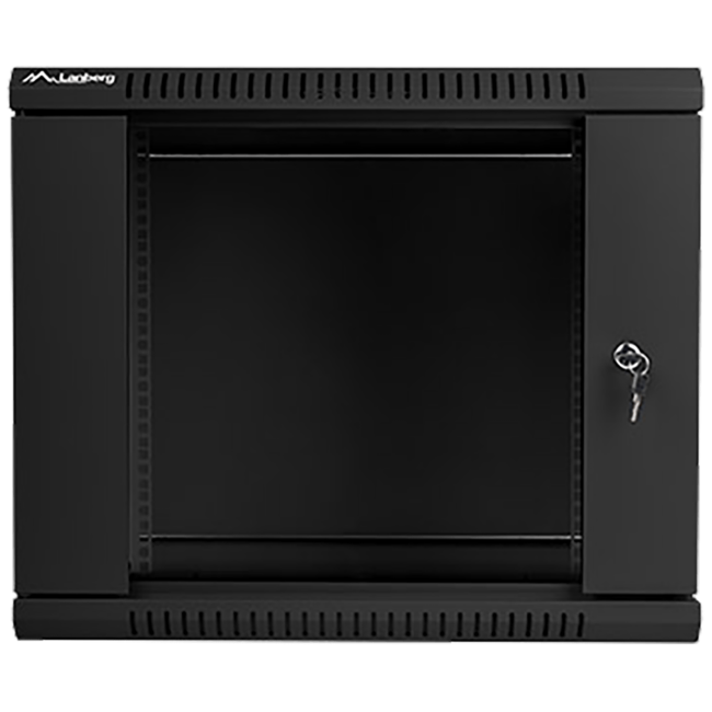 Lanberg Rack Ormar, 600 / 507 / 450 mm - RACK CABINET 9U, 19", Black - Image 2