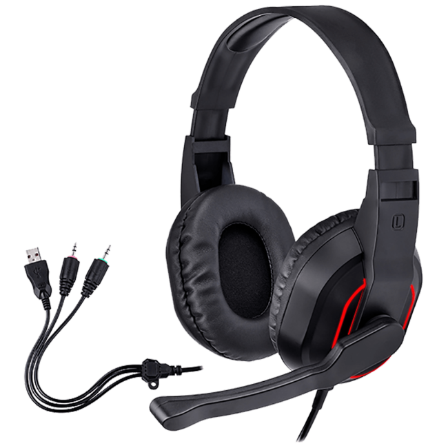 Tracer Slušalice sa mikrofonom, gaming, RGB, USB, 3.5mm - GAMEZONE RADIAN RGB FLOW - Image 3