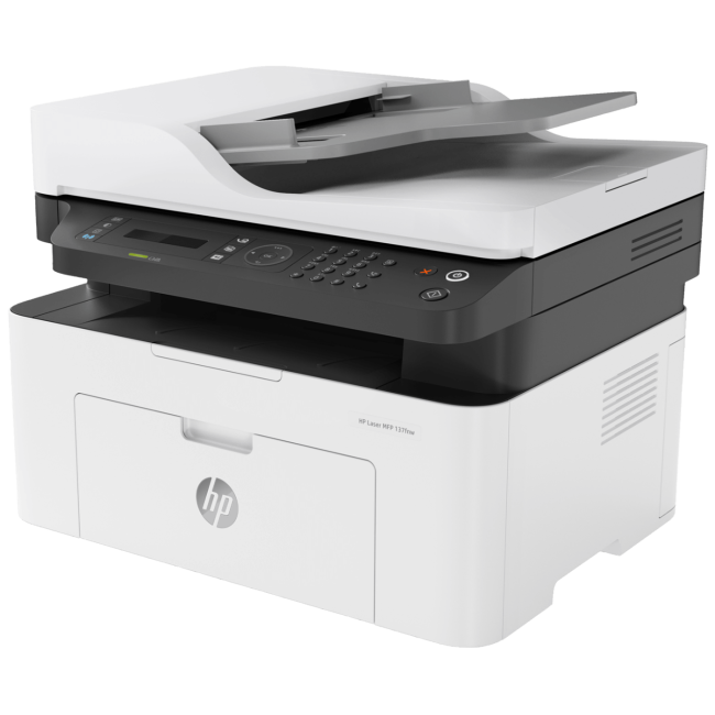 HP Printer/kopir/skener/fax, WiFi, LaserJet MFP M137fnw - MFP 137FNW;  4ZB84A