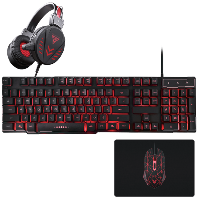 Connect XL Gaming set, slušalice, tastatura, miš, podloga za miš - CXL-KG350 Kit Gaming