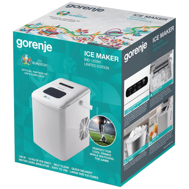 Gorenje Aparat za led - Ledomat, 1.8 lit, 12kg/24 h, R600a - IMD1200W - Image 2