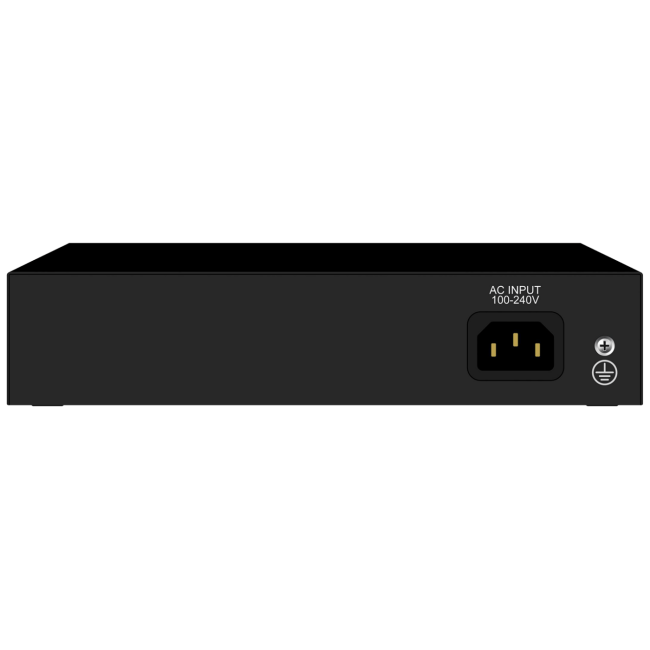REDLINE PoE mrežni switch, 6 port RJ-45 , 4 PoE / 65W - RL-SP8606M - Image 2