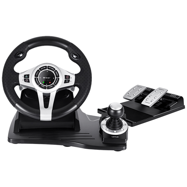 Tracer Gaming volan, 4u1, PC / PS3 / PS4 / X Box ONE - STEERING WHEEL ROADSTER 4 IN 1 - Image 3