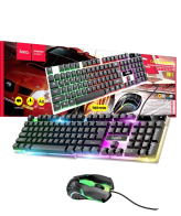 hoco. Tipkovnica+miš, gaming set, RGB osvjetljenje, USB - GM11