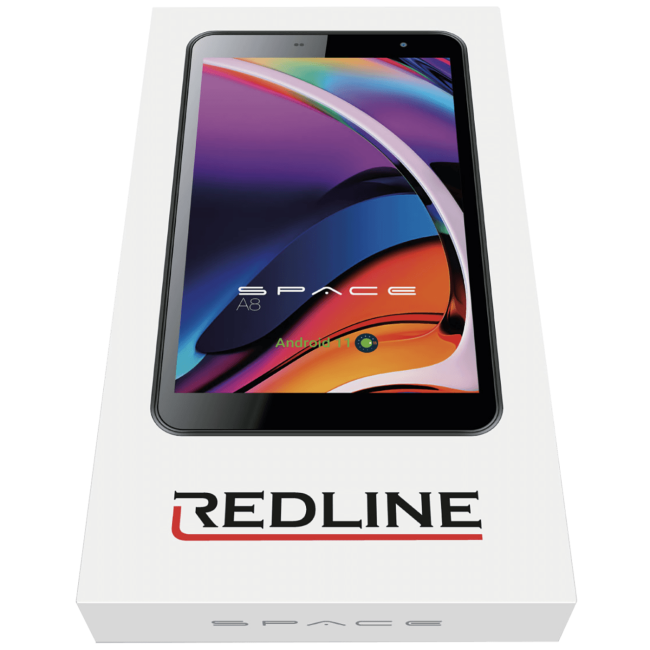 REDLINE Tablet 8", Quad Core 1.6 GHz, RAM 2GB, 16GB, 4000 mAh - Space A8 - Image 2