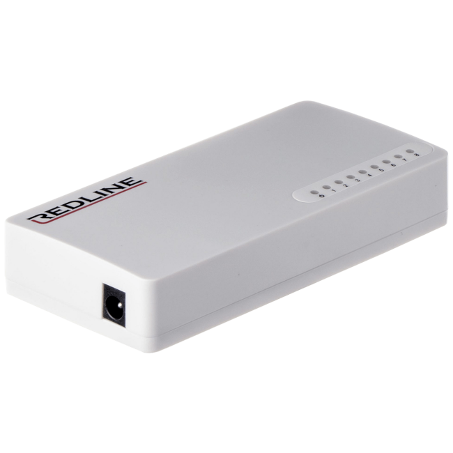 REDLINE 8-portni mrežni switch, 10/100Mbps - RL-S1008M - Image 3