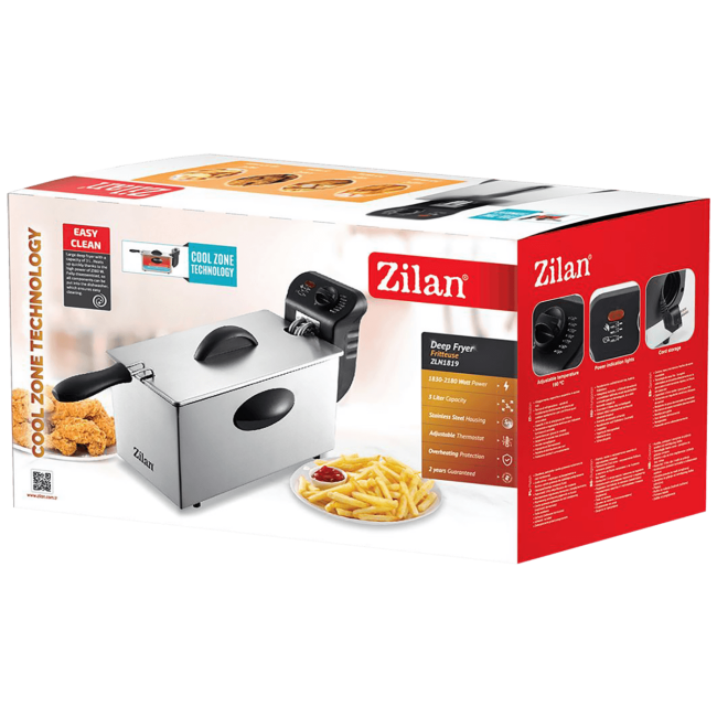 Zilan Friteza, 2180 W, zapremina 3 lit. - ZLN1819 - Image 2