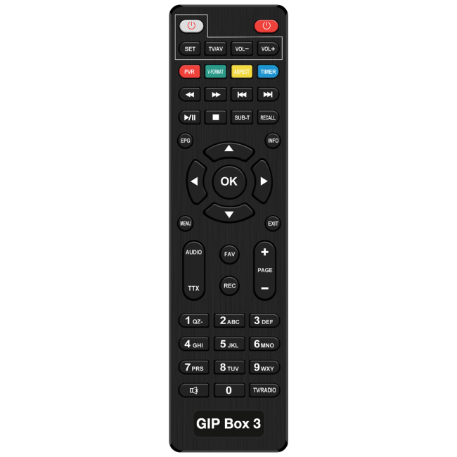 Golden Interstar Prijemnik zemaljski, DVB-T2, H.265, HDMI, SCART - GIP Box 3 - Image 2