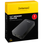 (Intenso) Eksterni HDD 3.5", kapacitet 4TB, USB 3.0, crna boja - HDD3.0-4TB/Memory-center