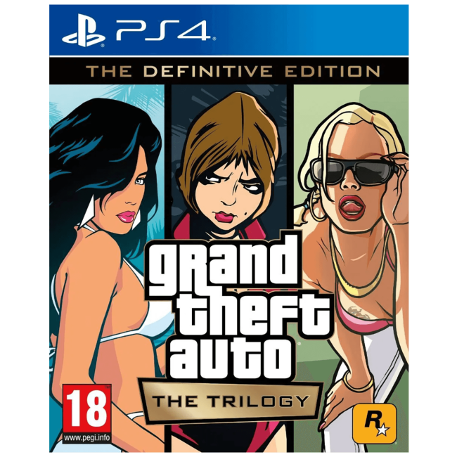 Take 2 Igra PlayStation 4: GTA Trilogy Definitive Edition - PS4 GTA Trilogy Definitive Edition