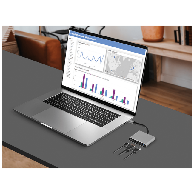 Tracer Adapter USB type C na HDMI, USB3.1, USB type C - ADAPTER A-1 - Image 4