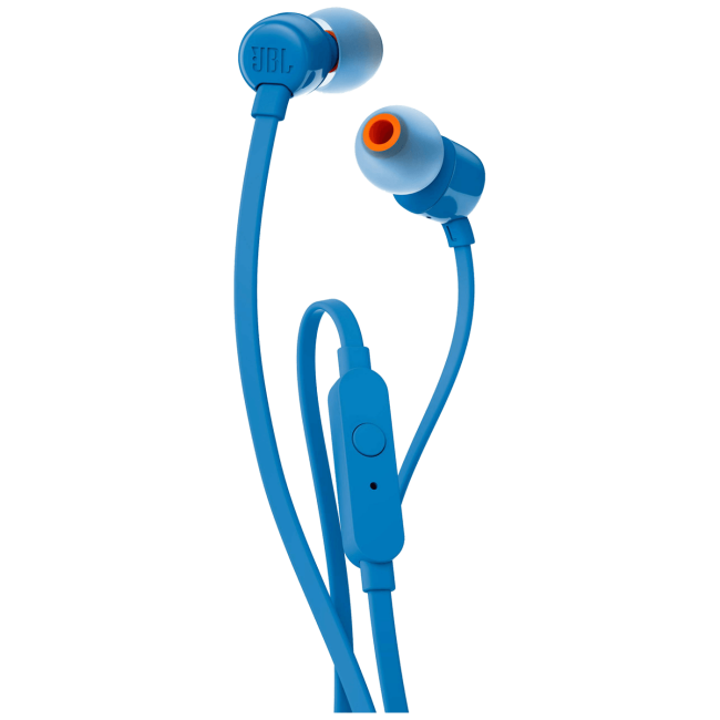 JBL Slušalice sa mikrofonom, 3.5 mm jack, plava - T110 Blue