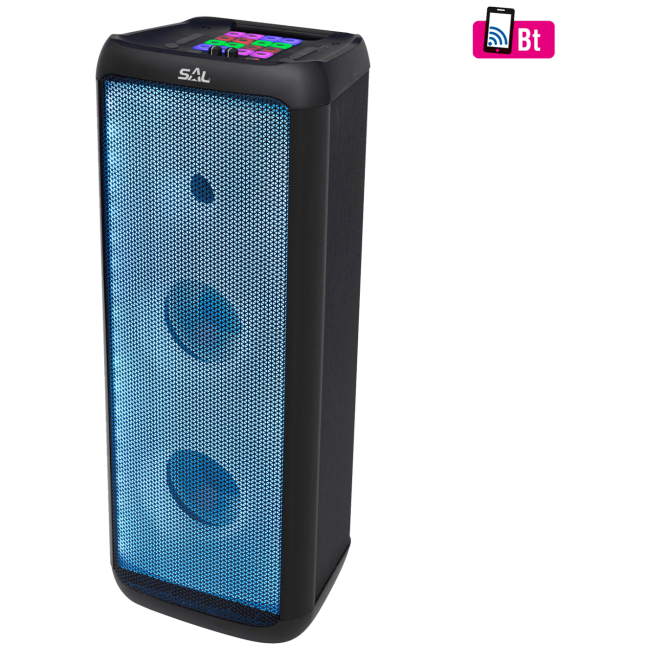 SAL Zvučnik bežični, Bluetooth , KARAOKE, 120 W - PAR 221DJ