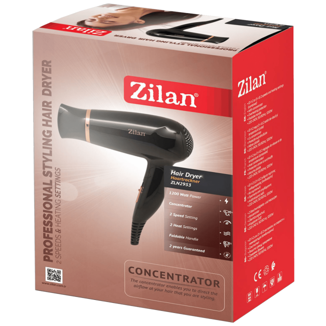 Zilan Fen za kosu, 1200 W - ZLN2953 - Image 2