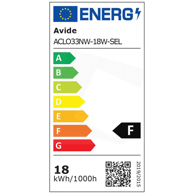 Avide Plafonjera LED, Selene, 18W, 1600 lm, 4000K, IP20 - ACLO33NW-18W-SEL - Image 3