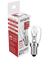Avide Sijalica za pećnicu, 25W, E14, 3000K, 300 °C, IP20 - Oven 300 °C bulb 25W E14