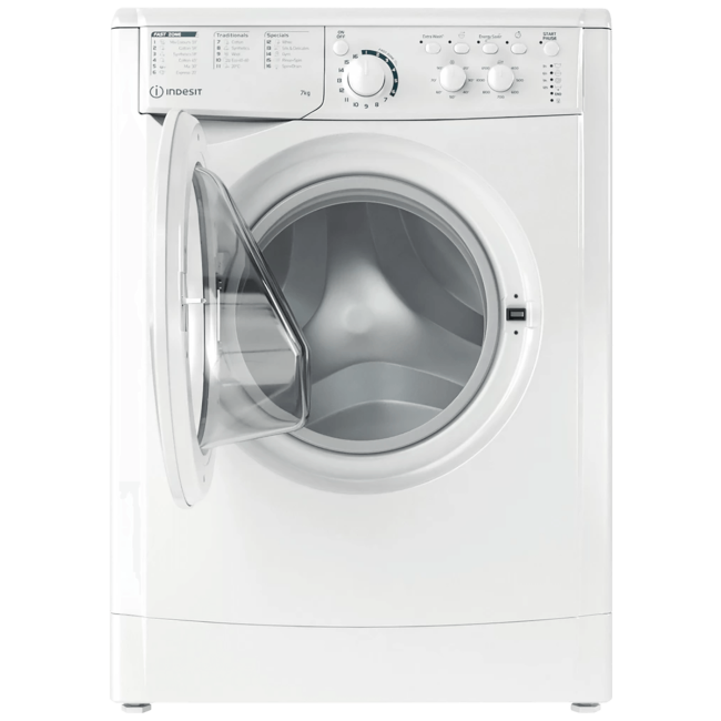 Indesit Mašina za veš, 1200 obrtaja, 7 kg, A+++ - EWC 71252 W EE - Image 2