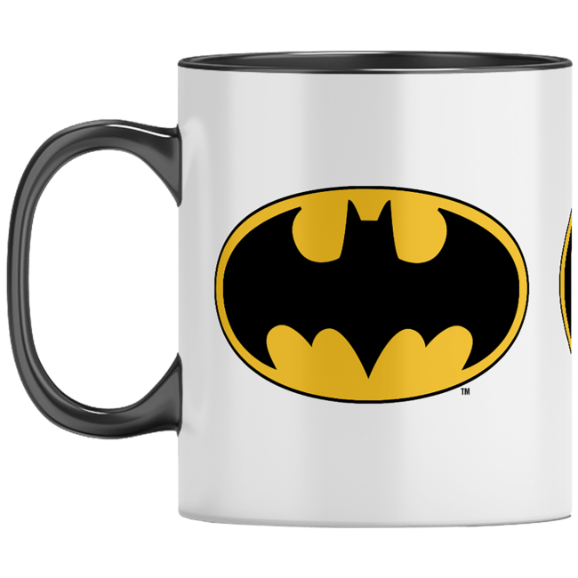 DC Šolja, Batman, 330 ml - Batman 002 DC Black mug - Image 2