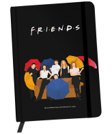 Friends Rokovnik, Friends, A5, 96 listova - Notes Friends 001