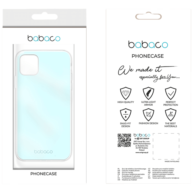 Babaco Maska za Samsung A52 5G, Light Blue - Classic 003 Samsung A52 5G Light Bl - Image 2