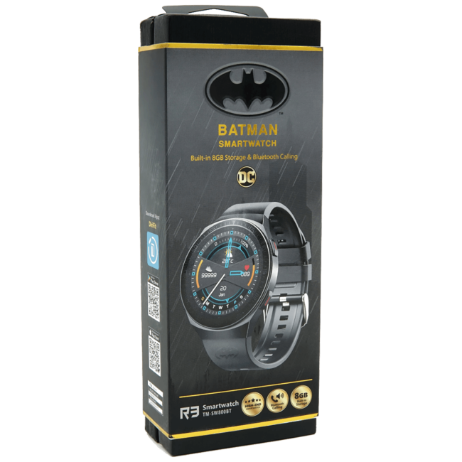DC Pametni sat, Batman, 1.3" LCD, Bluetooth, IP67 - BATMAN Smartwatch - Image 2
