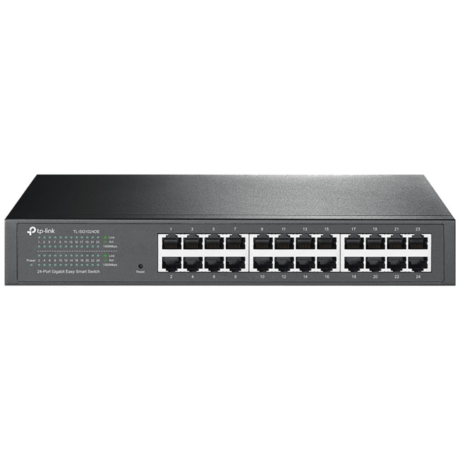 TP-LINK 24-Portni switch, 24 x 10/100/1000 Mbps - TL-SG1024DE - Image 3