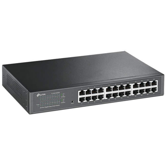 TP-LINK 24-Portni switch, 24 x 10/100/1000 Mbps - TL-SG1024DE - Image 5