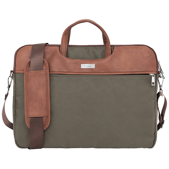 Tracer Torba za laptop 15,6", eko koža, Green PU - NOTEBOOK BAG - GREEN PU