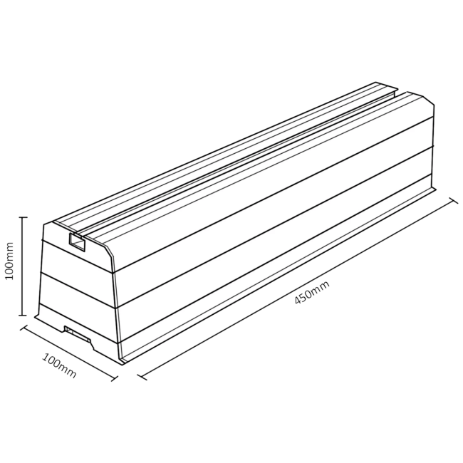 Maclean Nosač za vanjsku jednicu klima uređaja, 100 kg., PVC, 2 kom. - MC-863 - Image 2