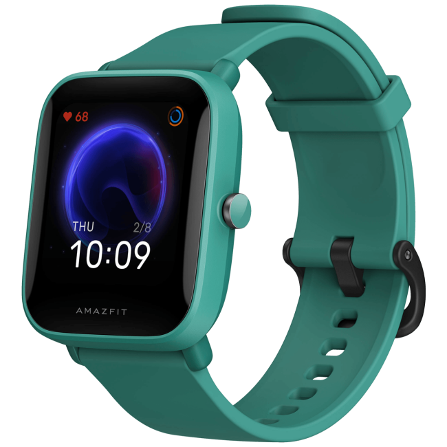 Amazfit SAT pametni, 1.43" TFT LCD, vodootporan 5ATM, BT, GPS - Bip U Pro Green