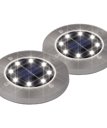 home Solarna vrtna LED lampa, metal/plastika, 200 mAh - MX 626/2