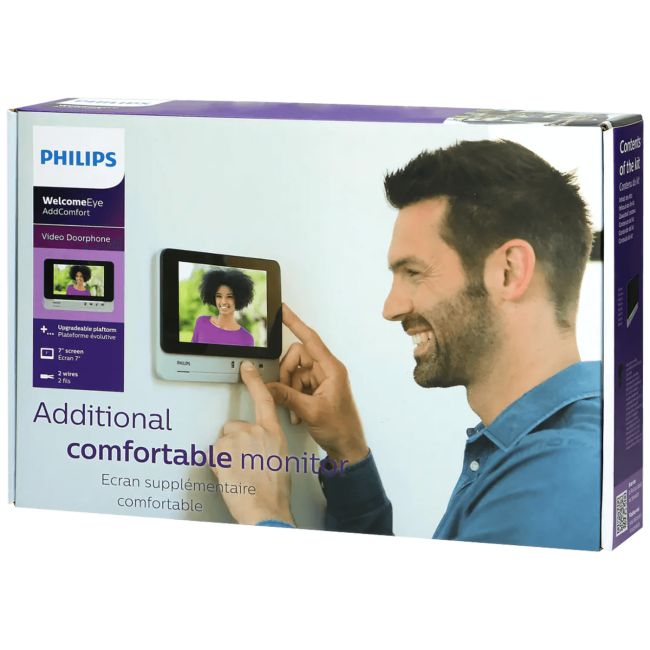 Philips Video interfon, unutarnja jednica, WelcomeEye Series - WelcomeEye Comfort 7" - Image 2