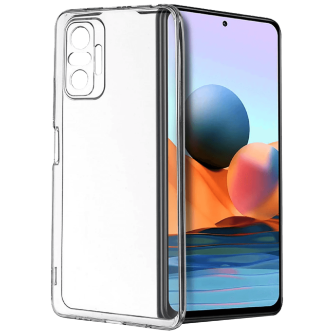 Platoon Maska za Redmi Note 10 Pro, silikonska, transparent - FUTROLA REDMI NOTE 10 PRO