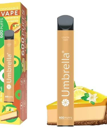 Umbrella Cigareta elektronska, jednokratna, Lemon Tart 20mg - 600 Puffs Lemon Tart 20mg