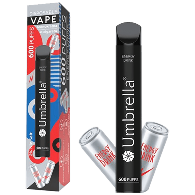 Umbrella Cigareta elektronska, jednokratna, Energy Drink 20mg - 600 Puffs Energy Drink 20mg