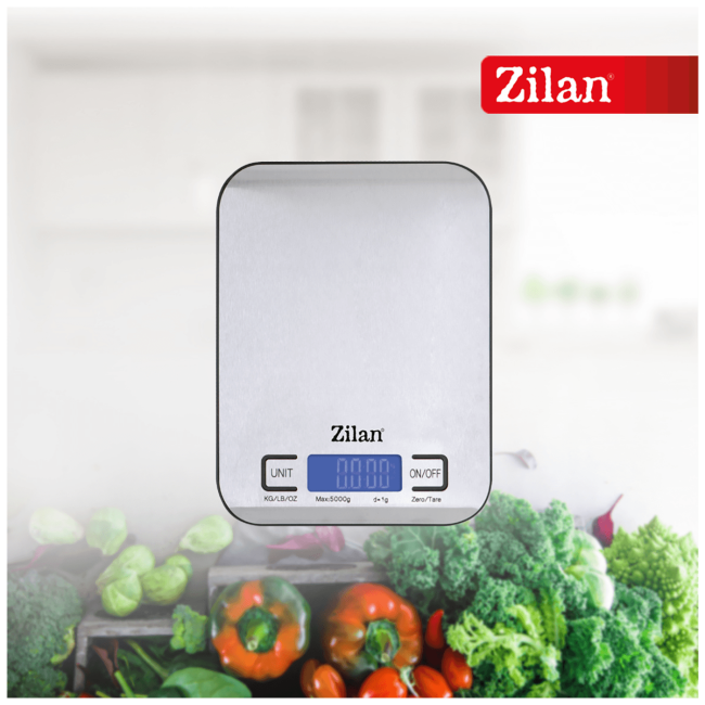 Zilan Vaga kuhinjska, do 5 kg., INOX - ZLN2984 - Image 5