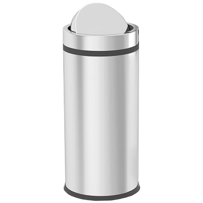 Zilan Kanta za smeće sa rotirajućim poklopcem, 11 lit., INOX - ZLN4582
