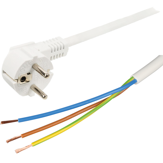 home Produžni kabl, 6 utičnice, prekidač, 1.5mm², 5 met, bijeli - NV 6K-5/WH/1,5 - Image 2