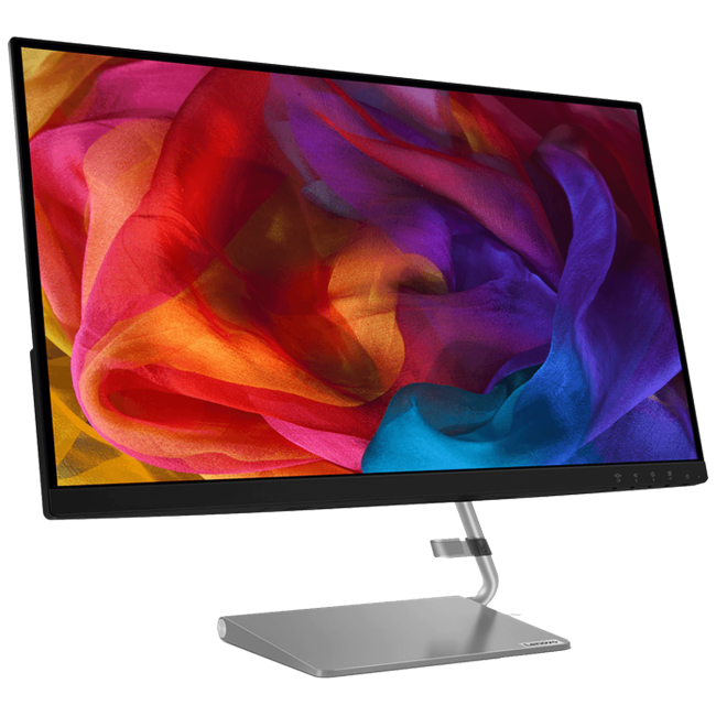Lenovo LED IPS monitor 27", QHD (2560x1440), HDMI, Display Port - Q27Q-1L - Image 2