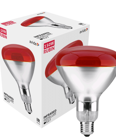 Avide Sijalica, 150W, E27, Infra Red, IP20 - ASIR27-150W-R
