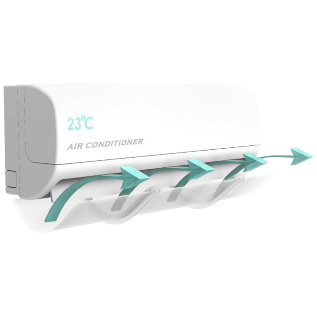 ZED electronic Usmjerivač zraka klime, 18.000 do 24.000 BTU - AC DEFLECTOR-1824