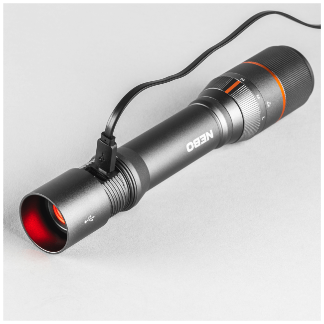 Nebo Ručna svjetiljka, LED, 2000 lm, 2000 mAh, Power Bank, IP67 - NEB-FLT-0020-G - Image 2