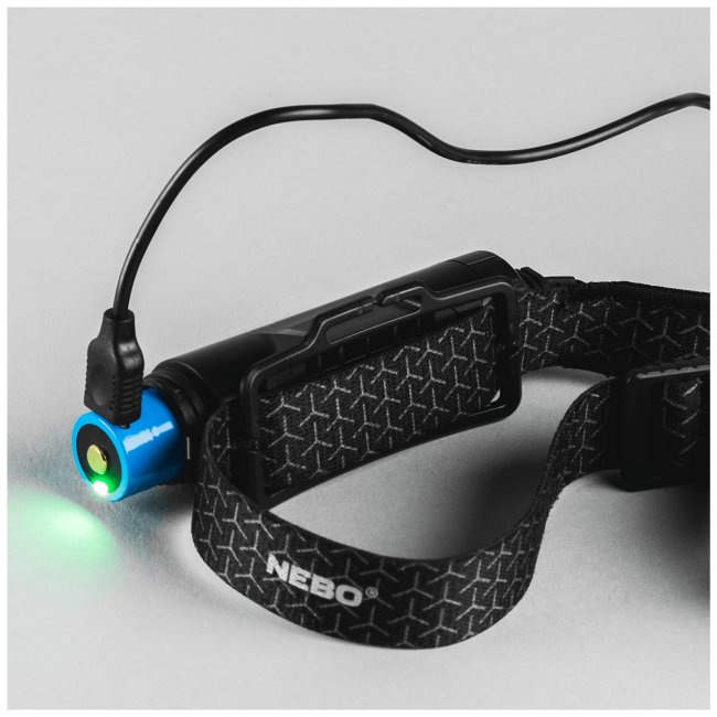 Nebo Naglavna svjetiljka, 1000 lm,  2200 mAh, IPX4 - NEB-HLP-0007-G - Image 2