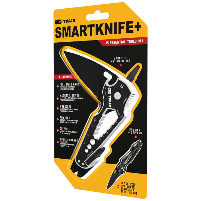True Džepni nož na preklapanje, 15 alata, Smartknife + - TU6869 - Image 2