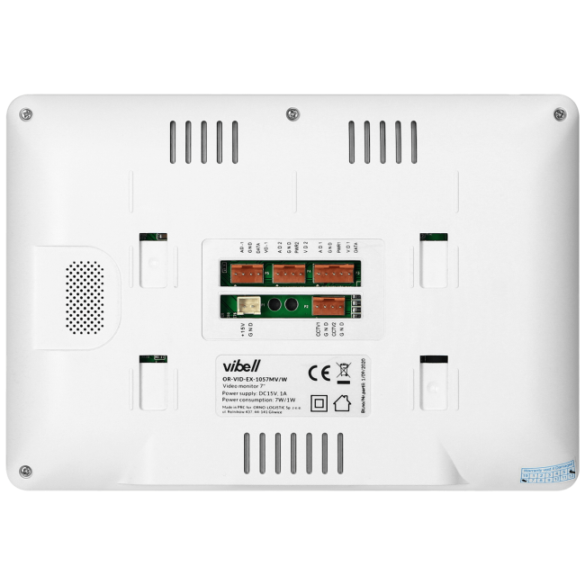 Vibell Video interfon, unutarnja jedinica, Vibell series - OR-VID-EX-1057MV/W - Image 4