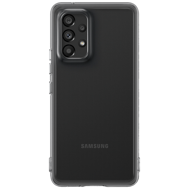 Samsung Maska za Samsung A53, crna transparent - EF-QA536TBEGWW - Image 2