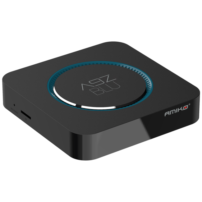 Amiko Prijemnik IPTV, Android OS, 2/16GB, 4K, 2.4/5 GHz WiFi - A9Z Blue - Image 2